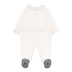 Peignoir Crème 2 Pièces