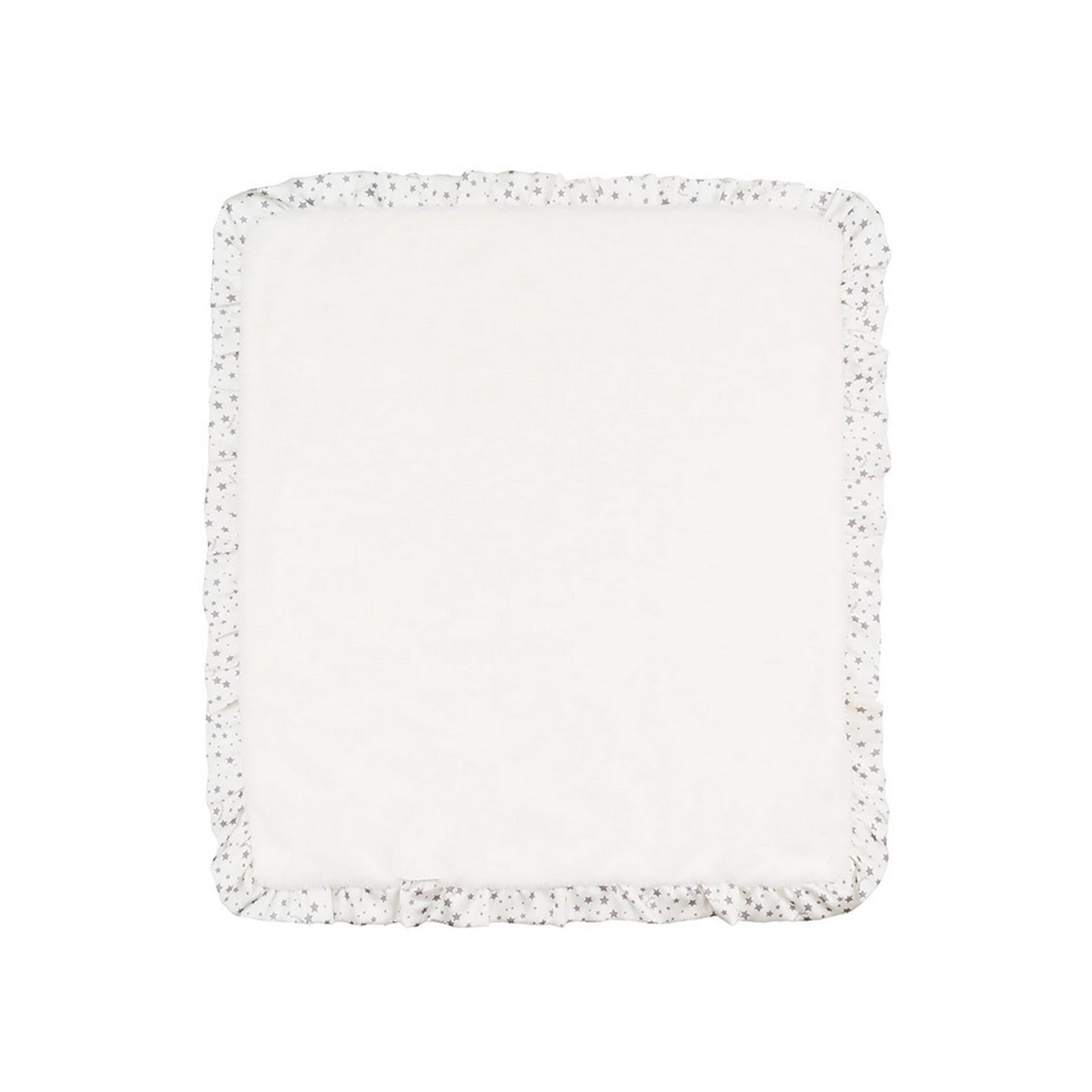 Couverture À Rayures Crème
