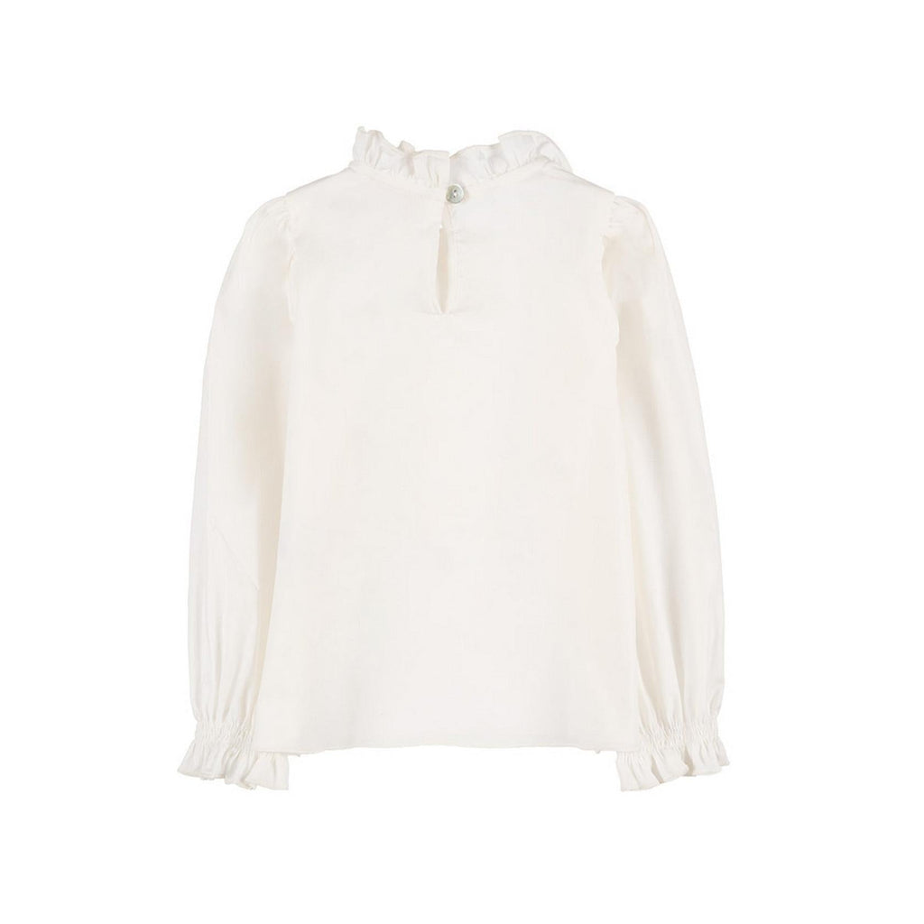 Chemise Crème À Volants