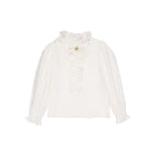 Chemise Crème À Volants