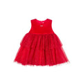 Robe Rouge Sans Manches