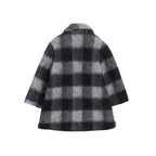 Manteau À Carreaux Noirs
