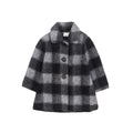 Manteau À Carreaux Noirs
