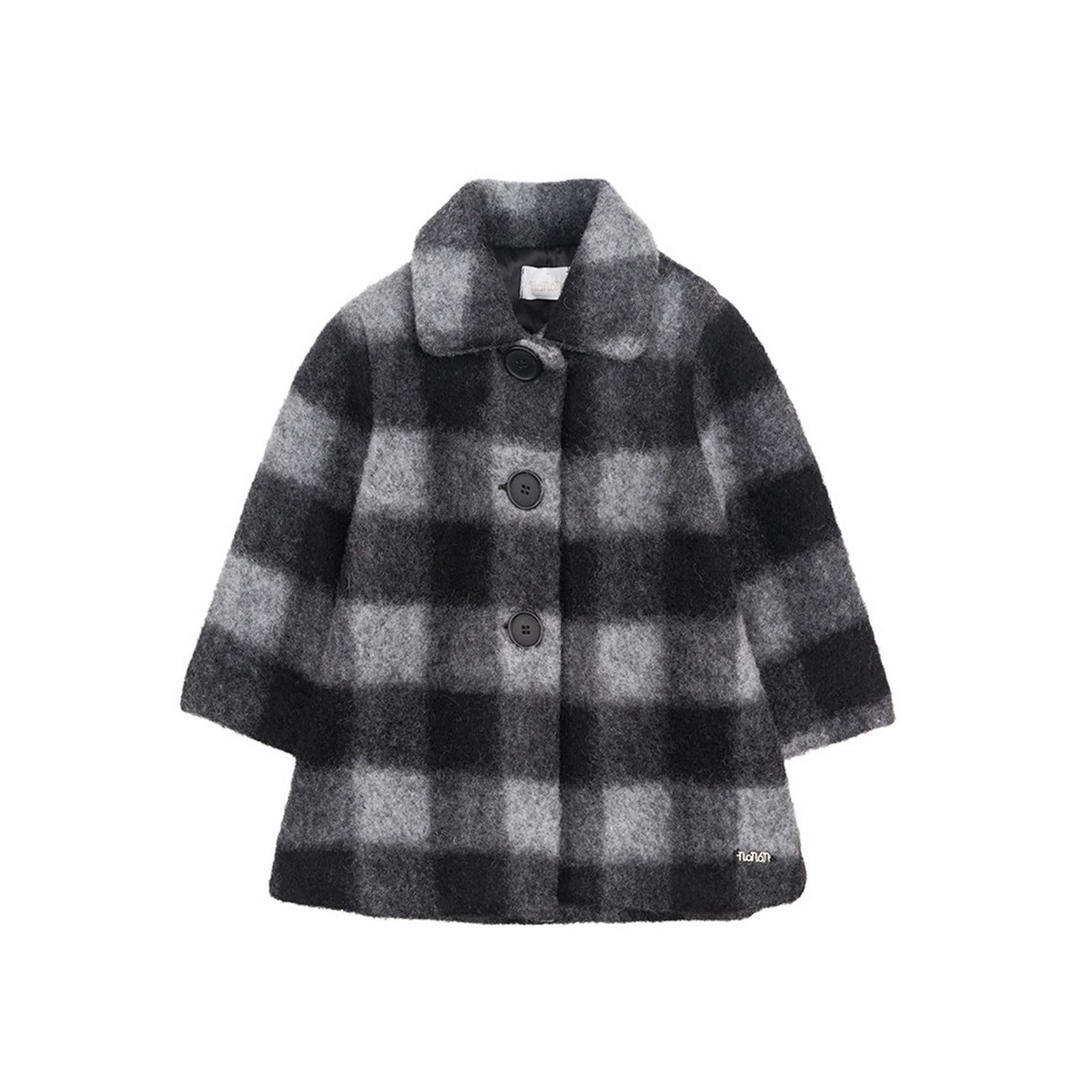 Manteau À Carreaux Noirs