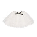 Jupe En Tulle À Pois Crème