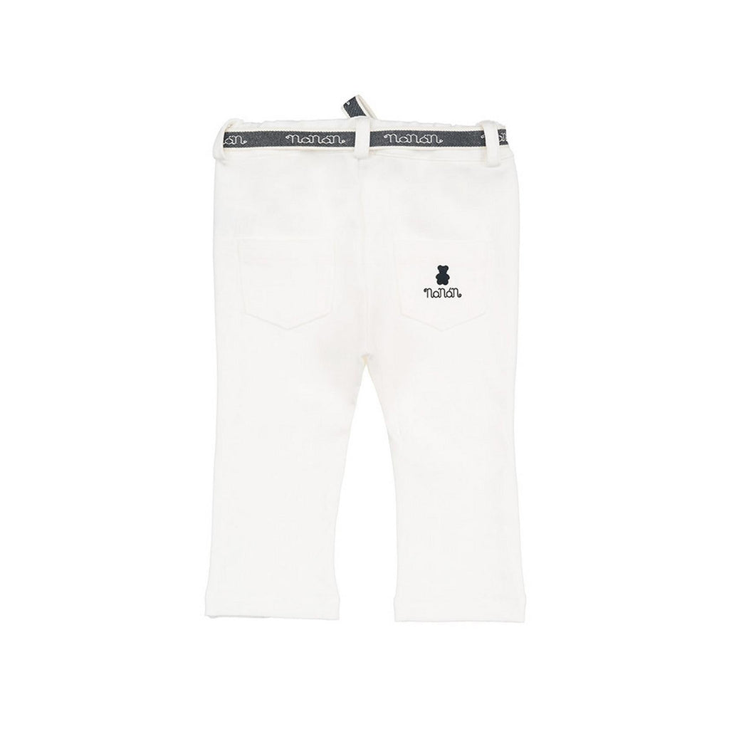 Pantalon 5 Poches  Crème
