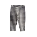 Pantalon À Carreaux Noirs