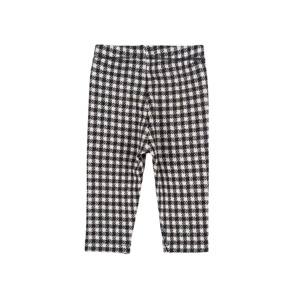 Pantalon À Carreaux Noirs