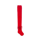 Collants Avec Nœud À Paillettes Rouges