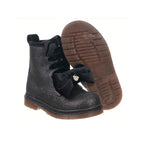 Bottines En Velours Noir