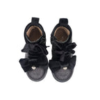 Bottines En Velours Noir