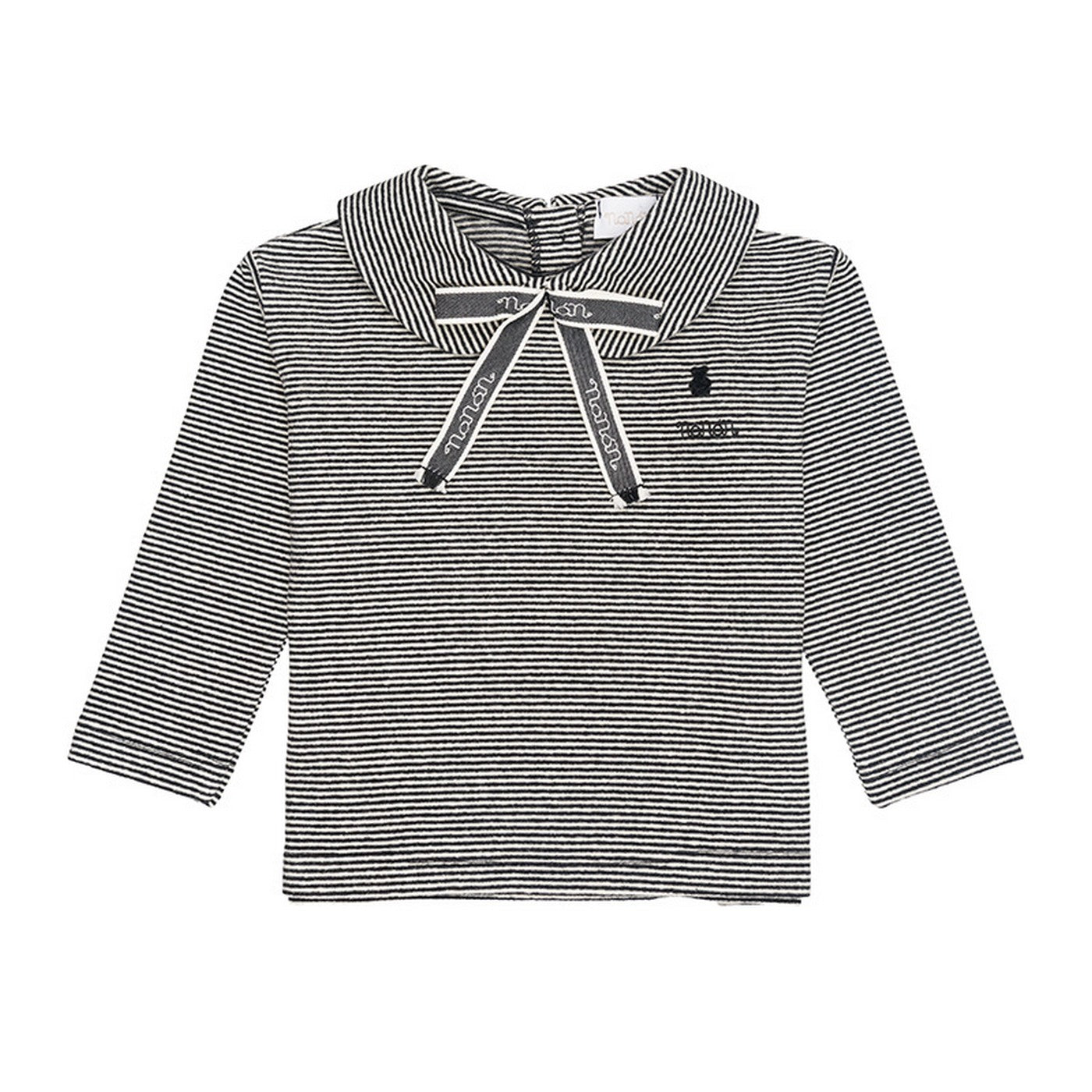 T-Shirt Rayé À Col