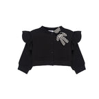 Veste Sweat-Shirt Noire