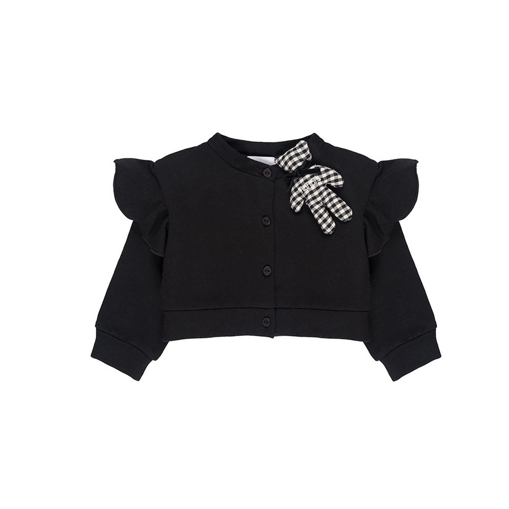 Veste Sweat-Shirt Noire