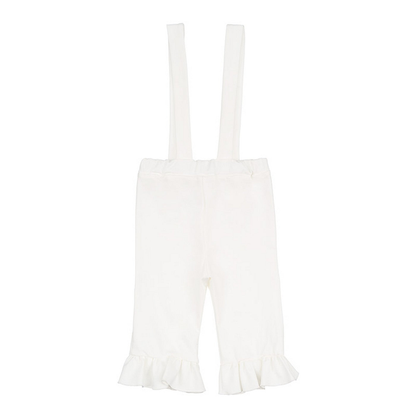 Pantalon Crème Avec Bretelles