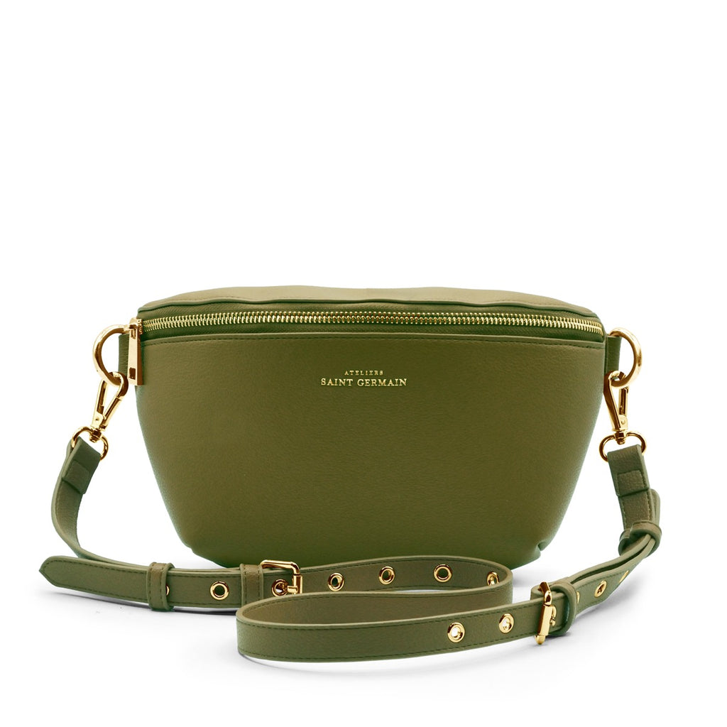 Sac Bandoulière Banane Luxe Ibiza - Khaki