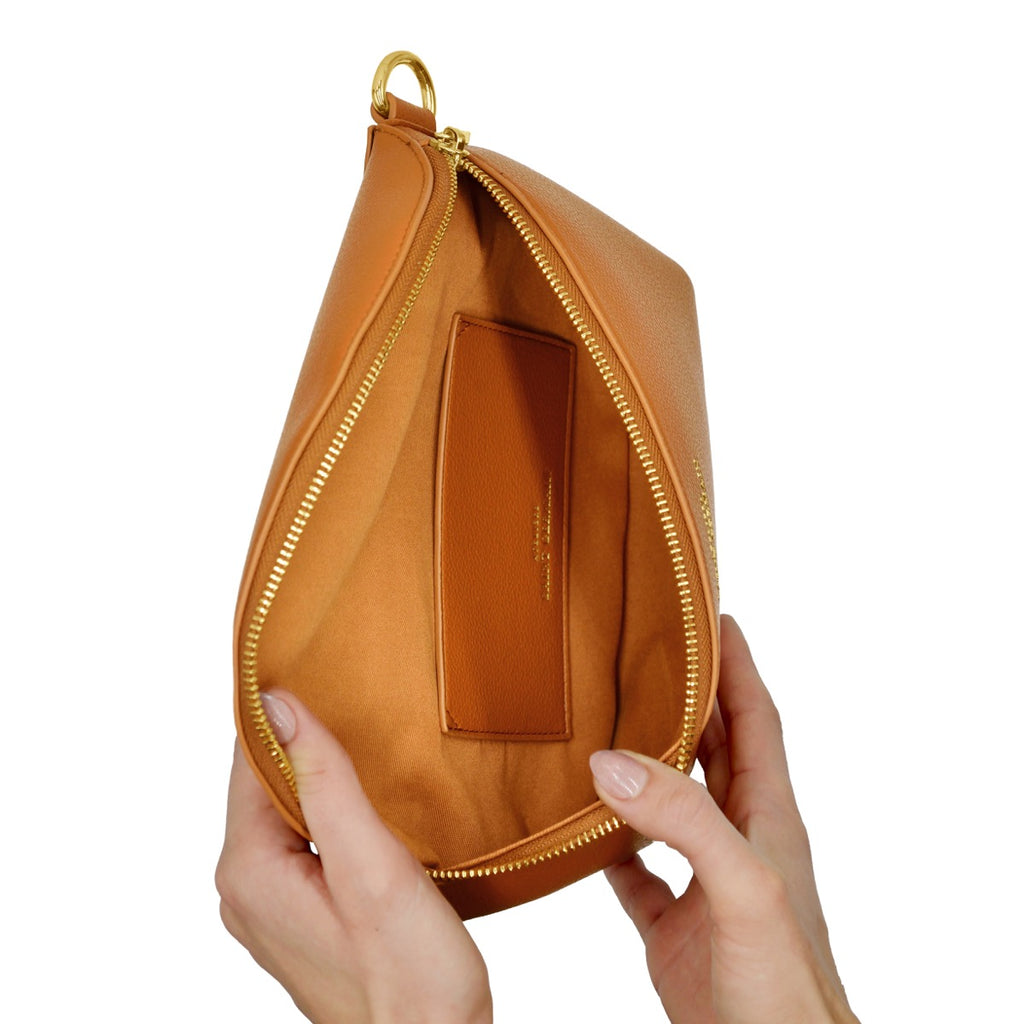 Sac Bandoulière Banane Ibiza - Camel