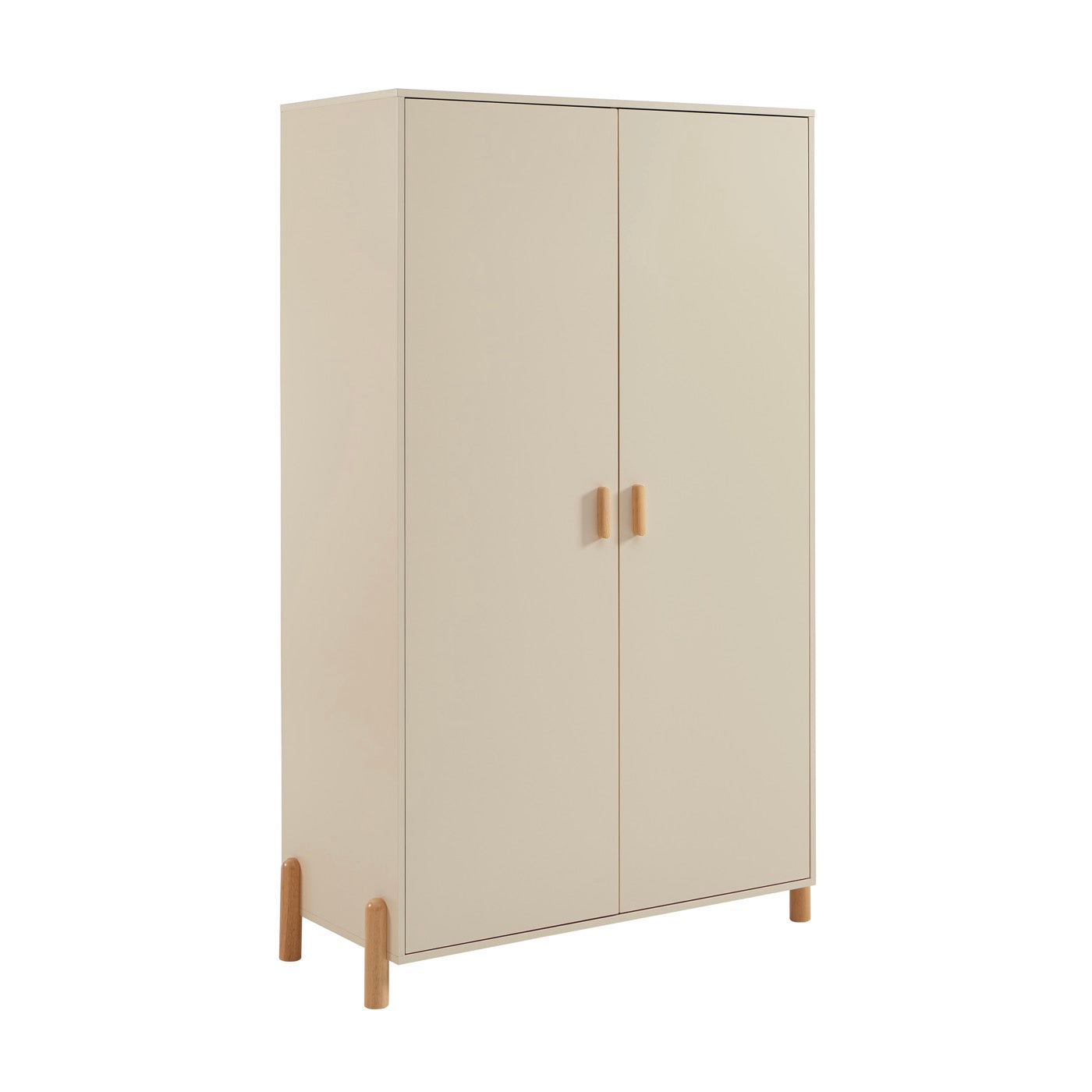 Ilio - Armoire Enfant 2 Portes - Beige