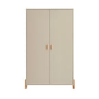 Ilio - Armoire Enfant 2 Portes - Beige