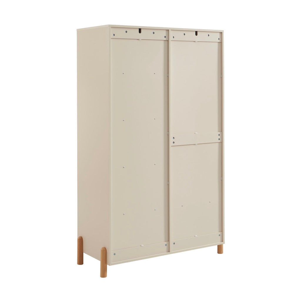 Ilio - Armoire Enfant 2 Portes - Beige
