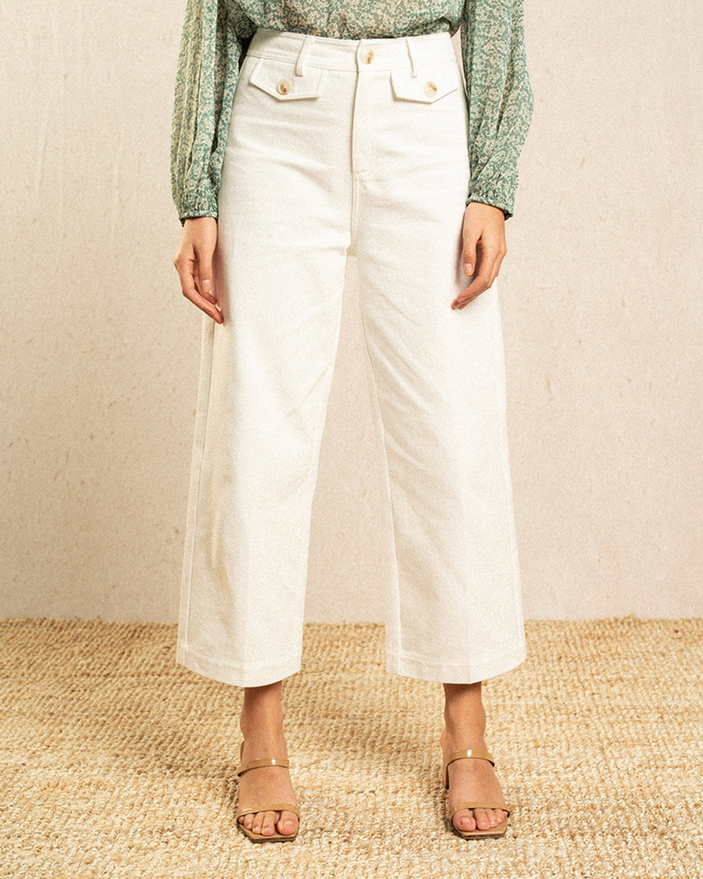 Pantalon Imaginative - Blanc