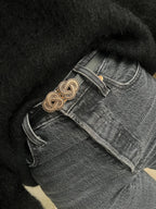 Ceinture Cuir Kim - Noire