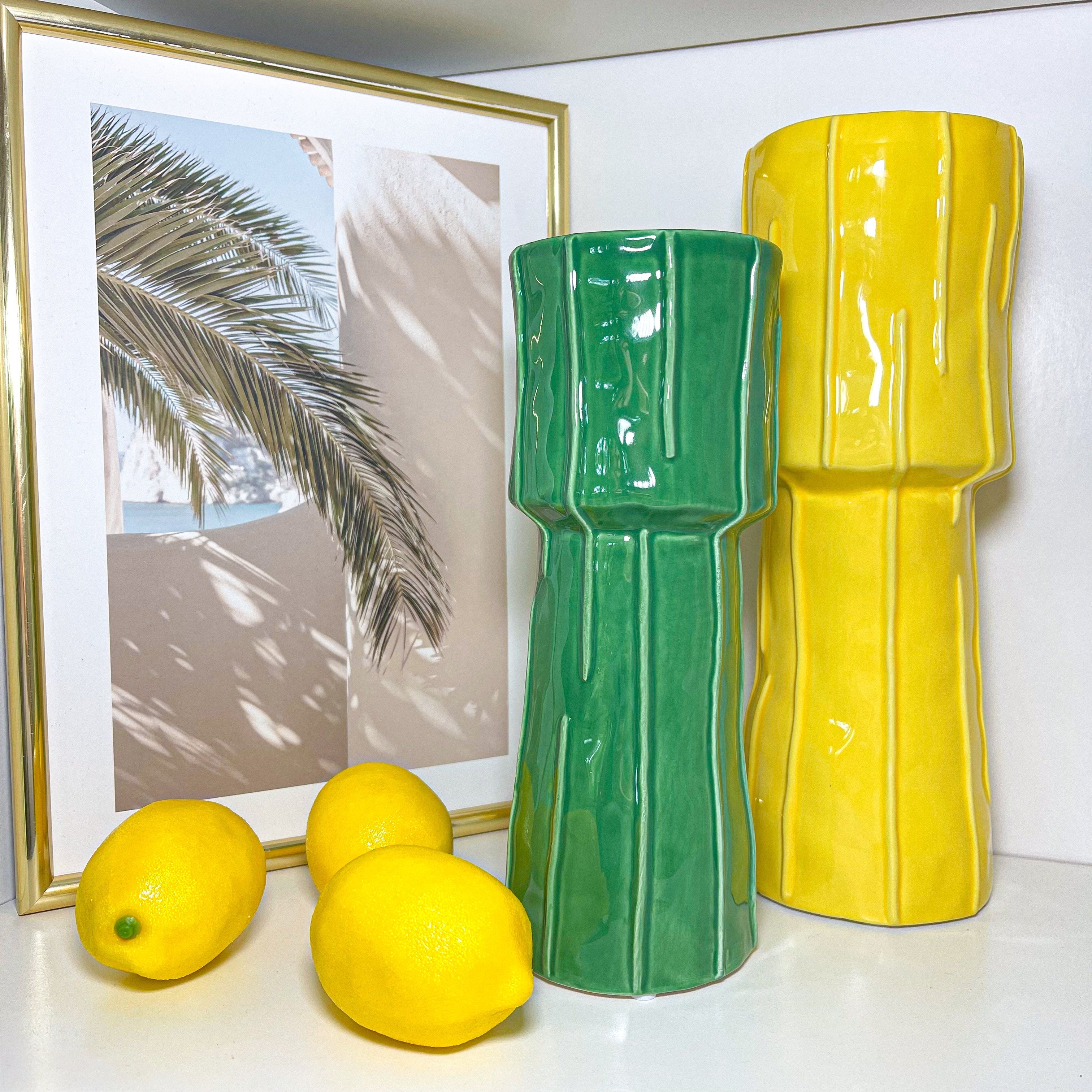 Vase Harry Jaune
