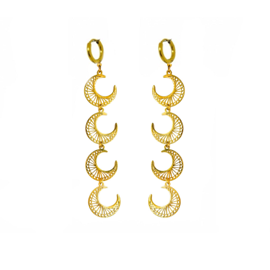 Boucles D'Oreilles Lunas
