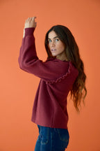 Pull Nora Bordeaux