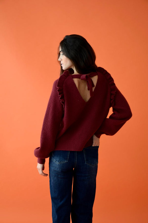 Pull Nora Bordeaux