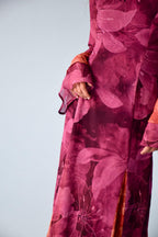 Robe Camila Bordeaux