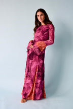 Robe Camila Bordeaux