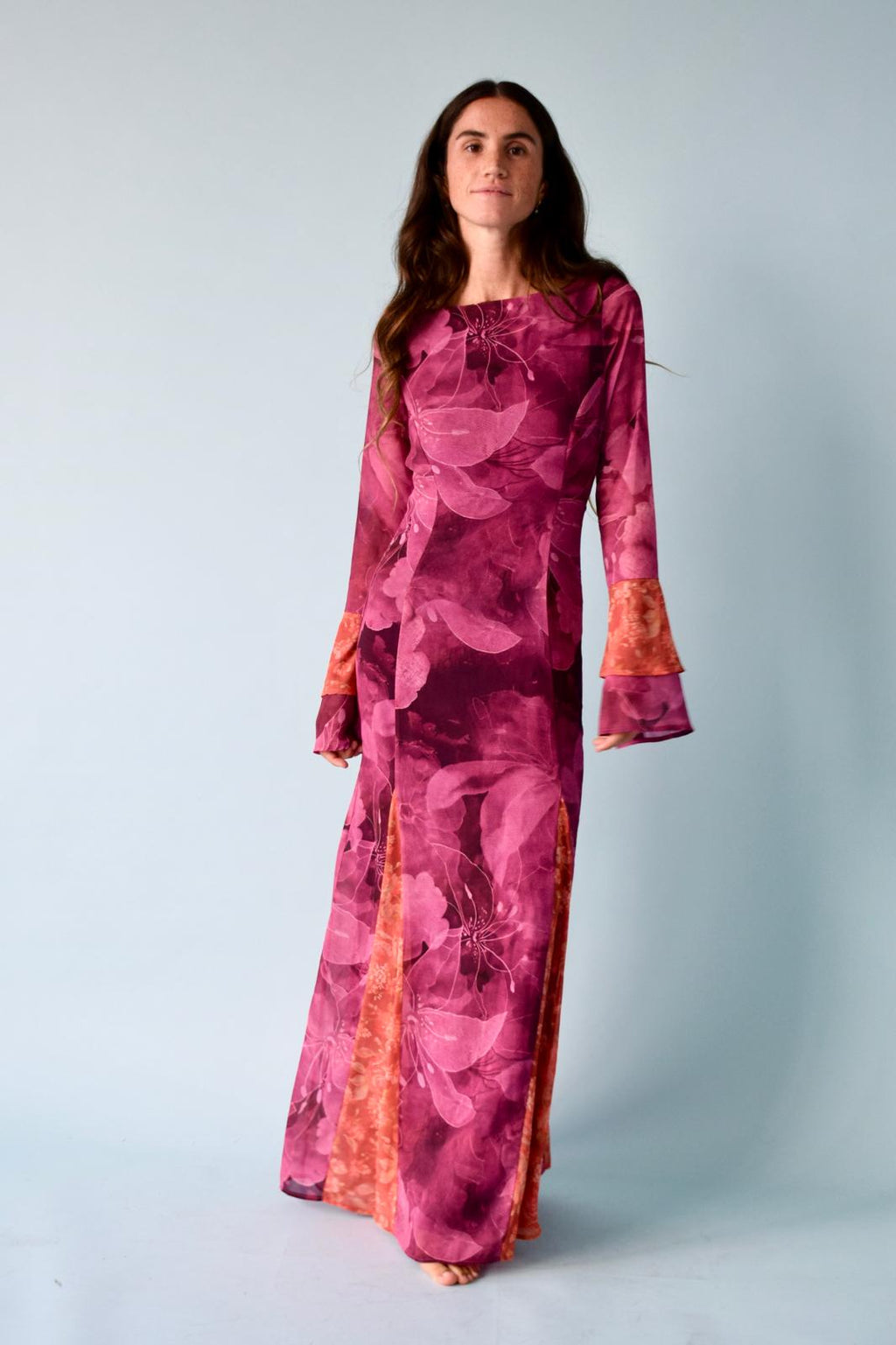 Robe Camila Bordeaux