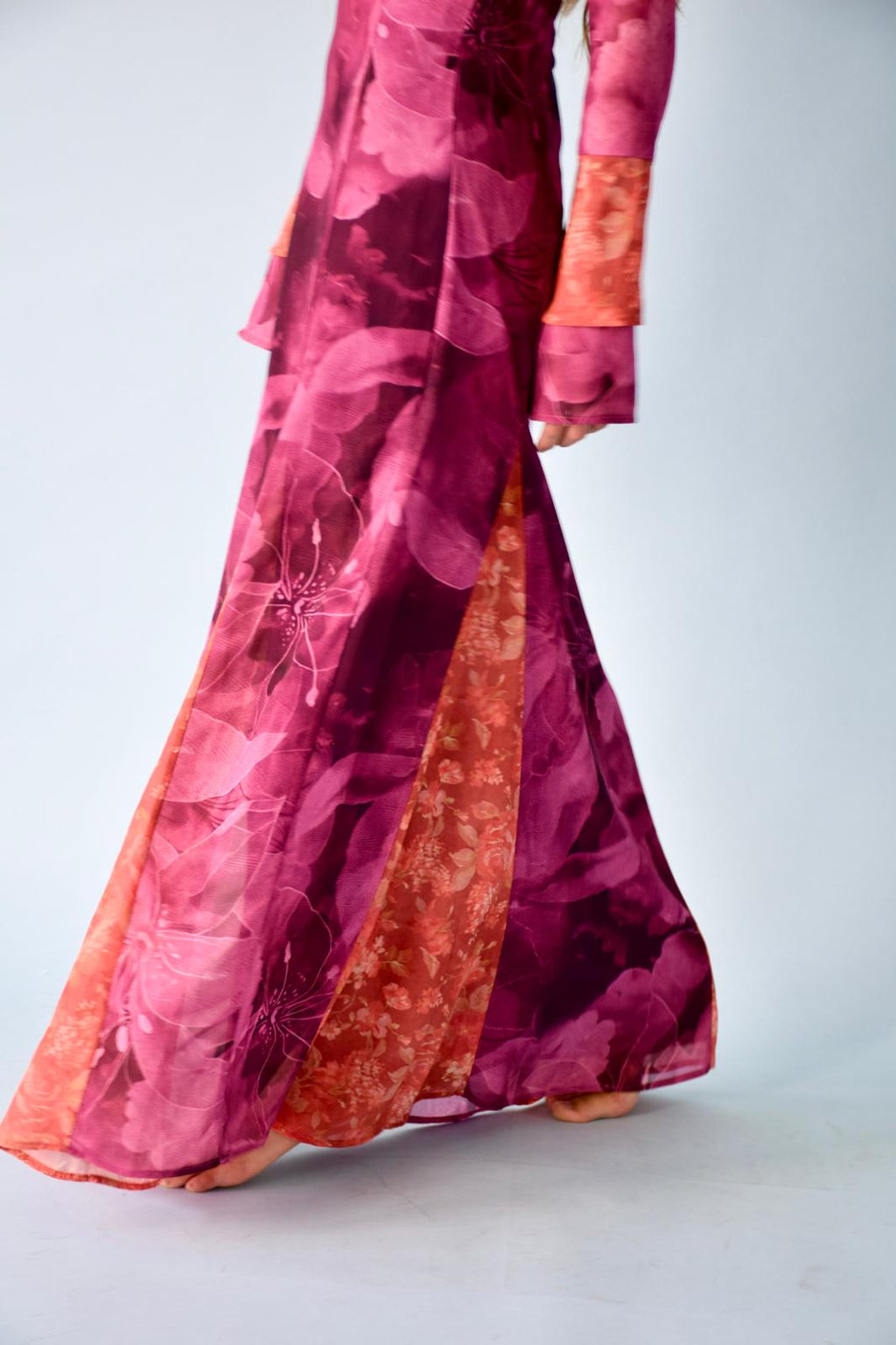 Robe Camila Bordeaux