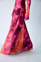 Robe Camila Bordeaux