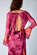 Robe Camila Bordeaux