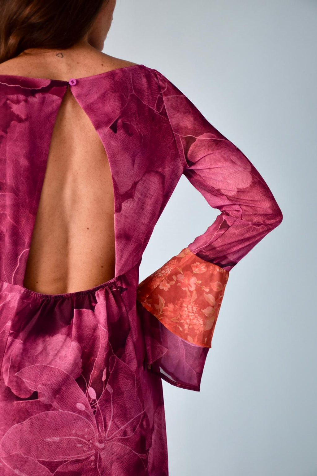 Robe Camila Bordeaux