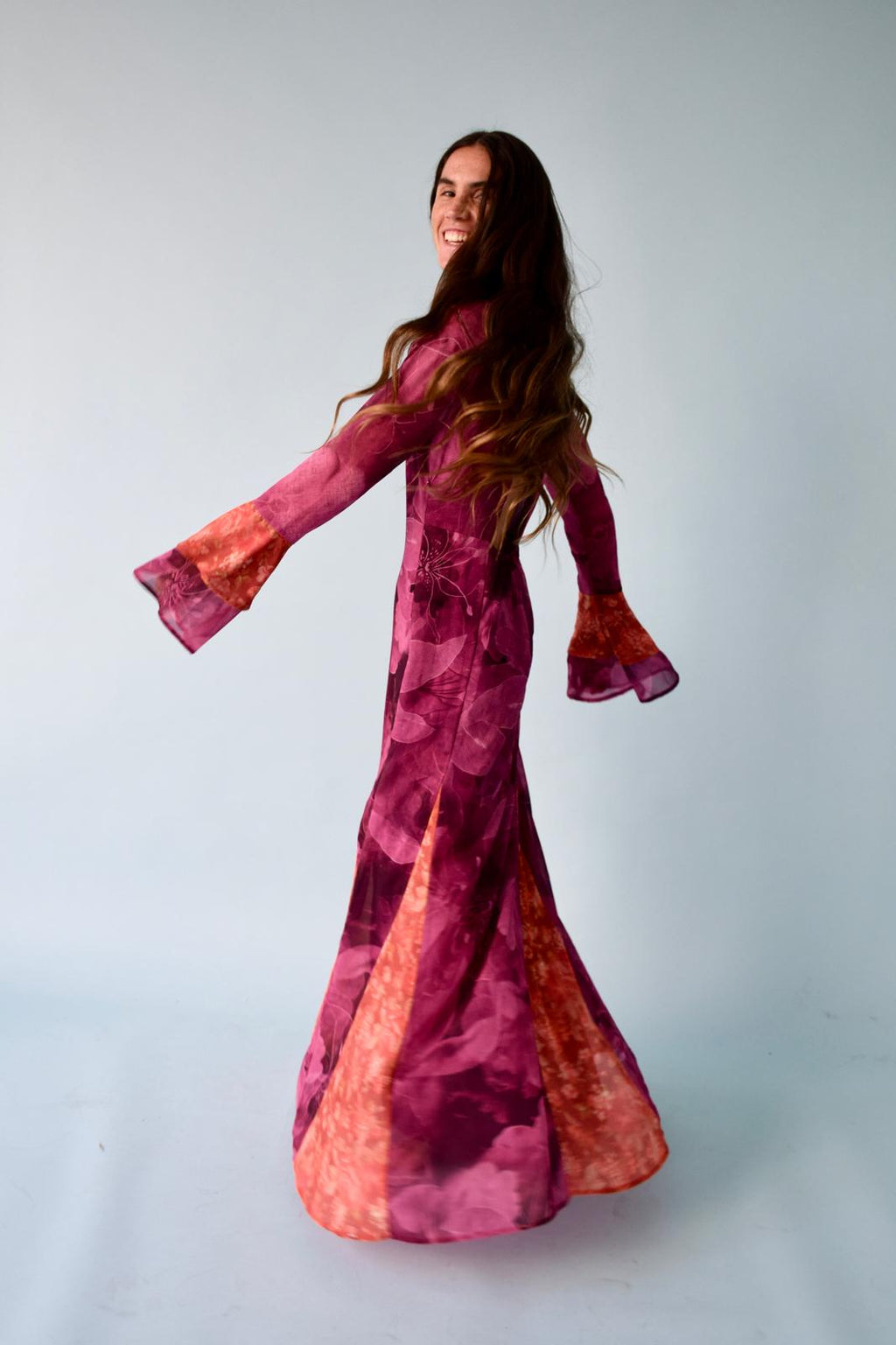 Robe Camila Bordeaux