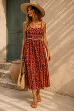 Robe Isla - Marron