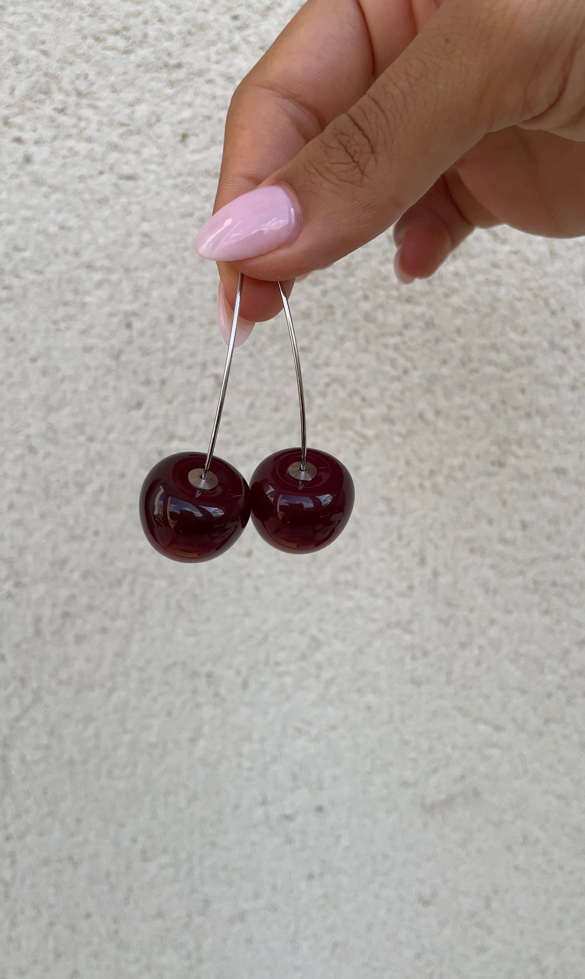 Boucles D'Oreilles Big Cherry