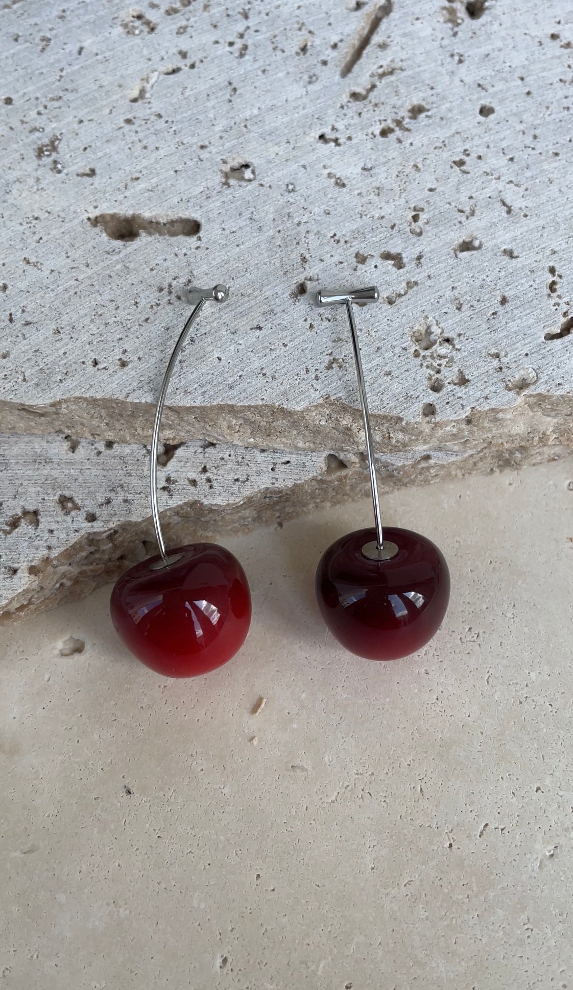 Boucles D'Oreilles Big Cherry