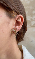 Boucles D'Oreilles Dainty Flower