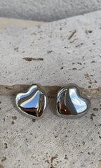 Boucles D'Oreilles Plain Heart