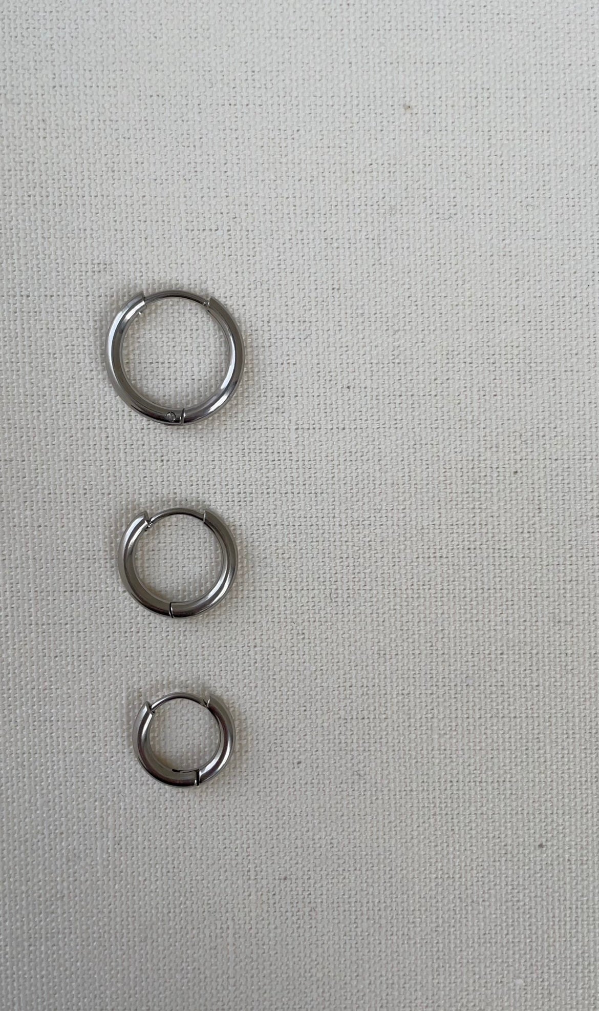 Boucles D'Oreilles Thin Classic Hoops