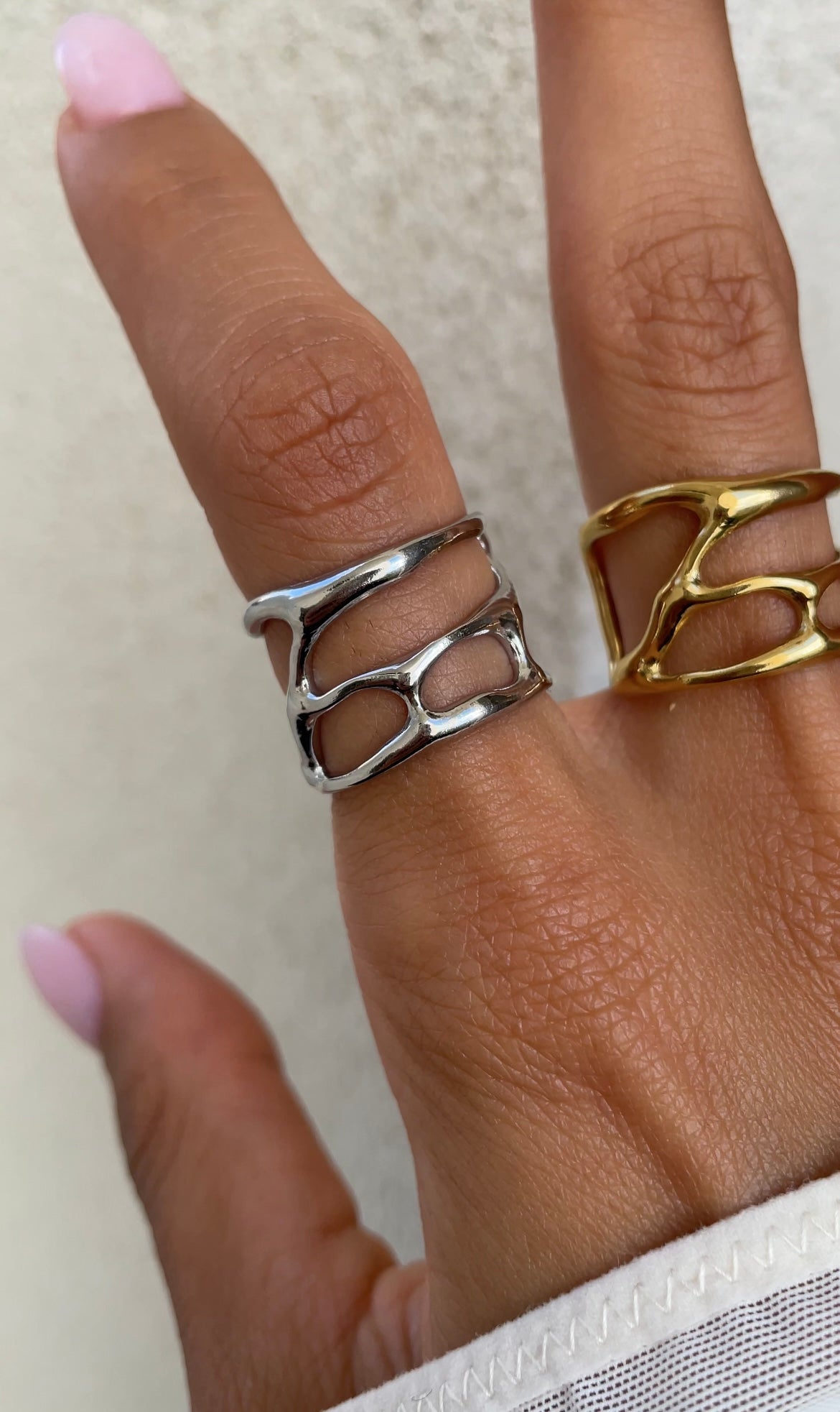 Bague Bone
