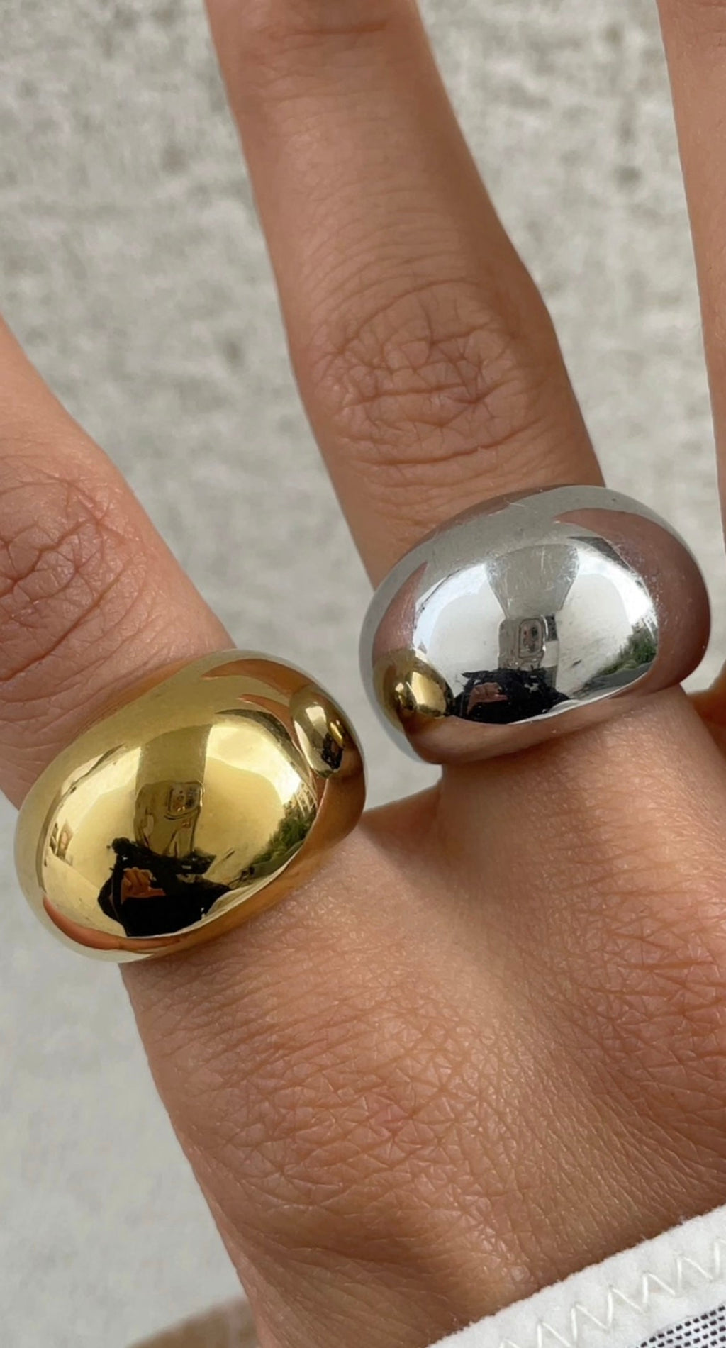 Bague Huge Dome