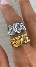 Bague Textured