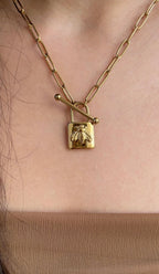 Collier Locked Bee