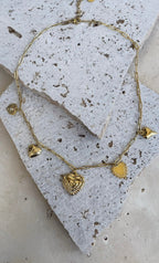 Collier Multiple Heart