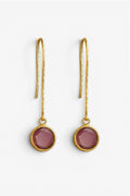 Boucles D'Oreilles Garnet